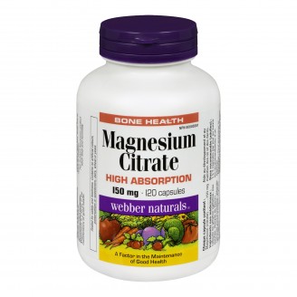 Webber Naturals Magnesium Citrate Capsules
