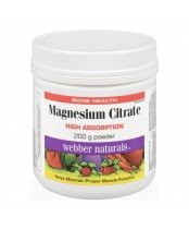 Webber Naturals Magnesium Citrate Powder