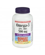 Webber Naturals Omega-3 Bonus Size
