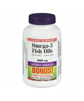 Webber Naturals Omega-3 Salmon & Fish Oils