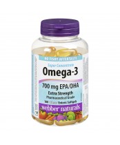 Webber Naturals Omega-3 Super Concentrate Clear Enteric Softgels