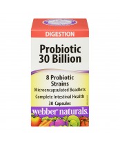 Webber Naturals Probiotic 30 Billion Capsules