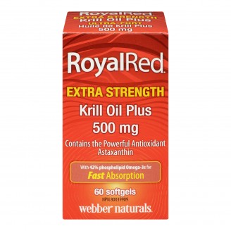 Webber Naturals RoyalRed Krill Oil Plus Softgels