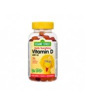 Webber Naturals Sesame Street Daily Sunshine Vitamin D3 Gummies