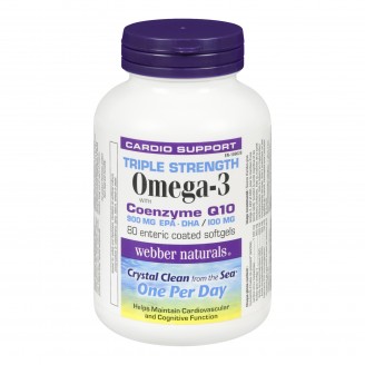 Webber Naturals Triple Strength Omega-3 with CoQ10