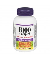 Webber Naturals Vitamin B 100 Complex