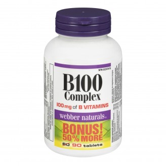 Webber Naturals Vitamin B 100 Complex