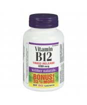 Webber Naturals Vitamin B12 Bonus Pack