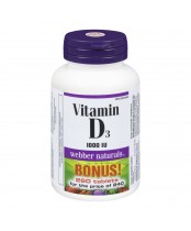 Webber Naturals Vitamin D3 Bonus Pack