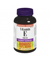 Webber Naturals Vitamin E Softgels Bonus Size