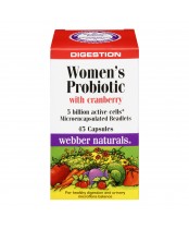 Webber Naturals Women's Probiotic with Cranberry