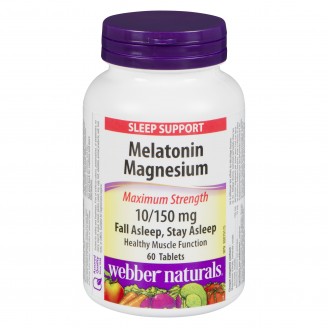 Webbers Naturals Melatonin Magnesium Maximum Strength Tablets